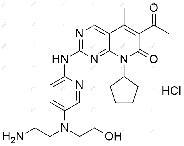 帕布昔利布杂质45(盐酸盐)结构式