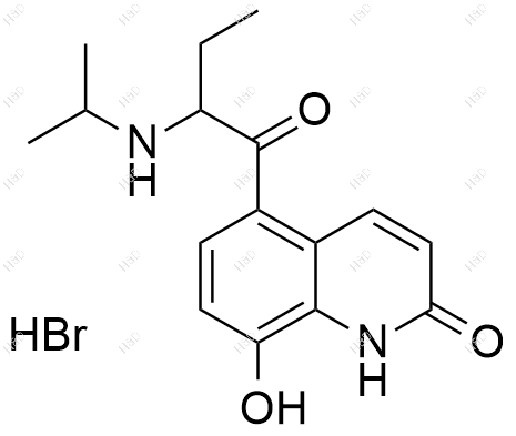 丙卡特罗杂质10(氢溴酸盐)结构式