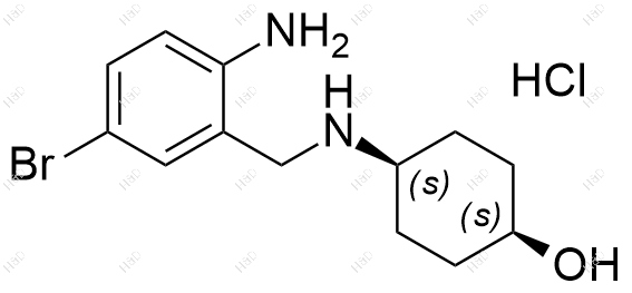 氨溴索杂质20(盐酸盐)结构式