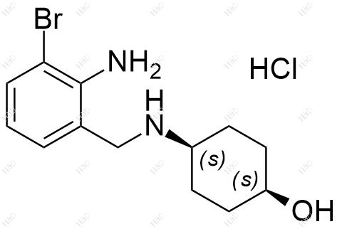 氨溴索杂质17(盐酸盐)结构式