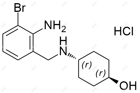 氨溴索杂质8(盐酸盐)结构式