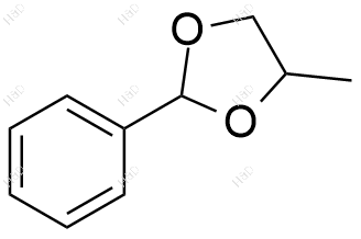 苯甲醛丙二醇缩醛化学结构式