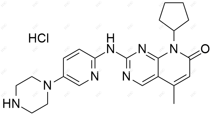 帕布昔利布杂质1(盐酸盐)结构式