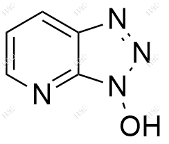 N-羟基-7-氮杂苯并三氮唑结构式