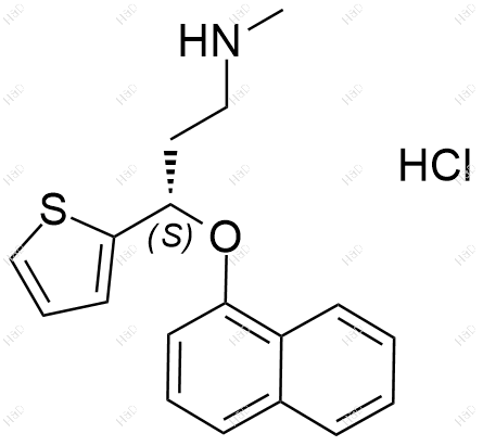 盐酸度洛西汀结构式