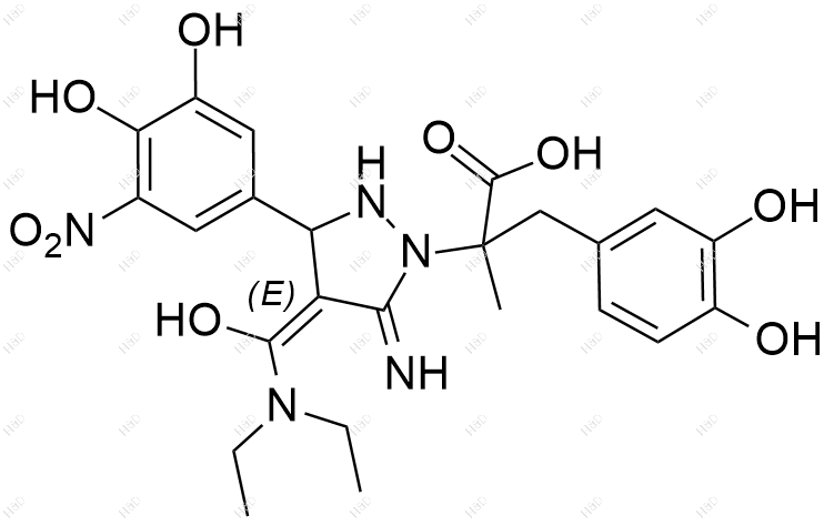 恩他卡朋杂质34结构式