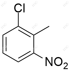 2-氯-6-硝基甲苯化学结构式