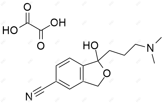 艾司西酞普兰EP杂质F(草酸盐)结构式