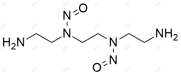 N,N-二亚硝基三乙烯四胺结构式