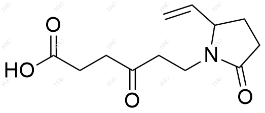 氨己烯酸杂质9结构式