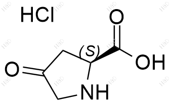 脯氨酸杂质2(盐酸盐)结构式