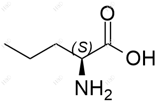 L-正缬氨酸化学结构式
