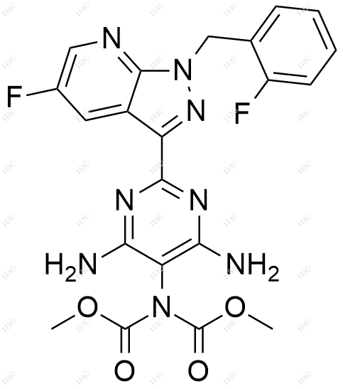 维立西呱杂质66结构式