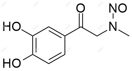 N-亚硝基肾上腺素EP杂质C结构式