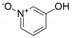 3-羟基吡啶 N-氧化物化学结构式