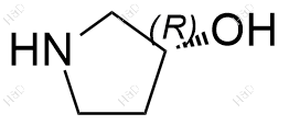 (R)-3-吡咯烷醇化学结构式