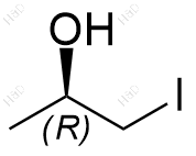 (R)-1-碘丙烷-2-醇化学结构式
