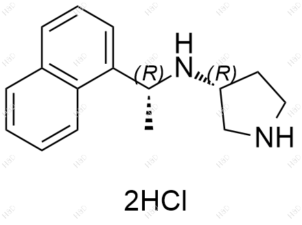 伊万卡塞杂质38(双盐酸盐)结构式