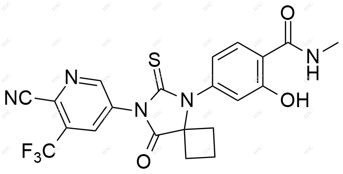阿帕鲁胺杂质68结构式