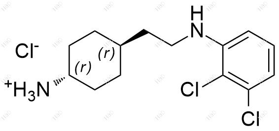 卡利拉嗪杂质27(氯盐)结构式