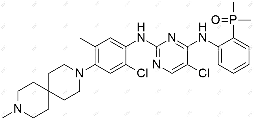 伊鲁阿克杂质22结构式
