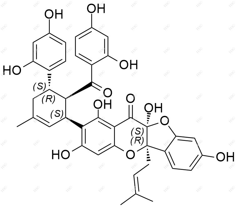 桑根酮C化学结构式
