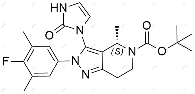 奥格列龙杂质53结构式