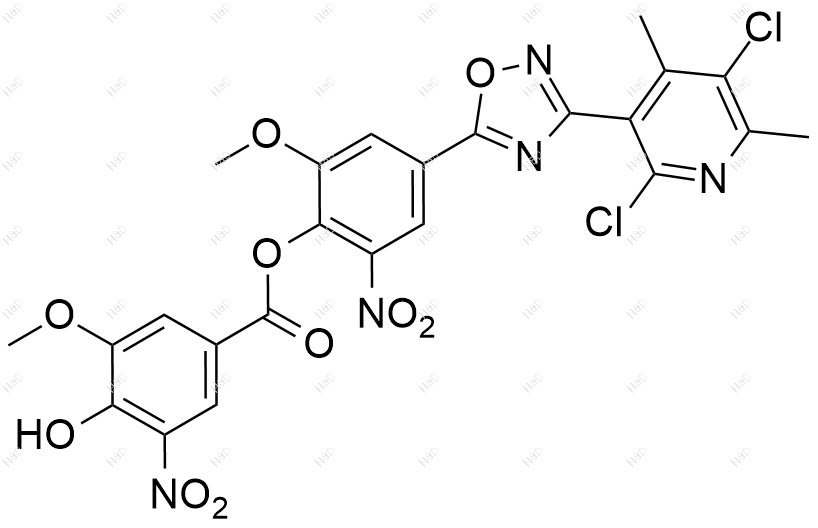 奥匹卡朋杂质45结构式