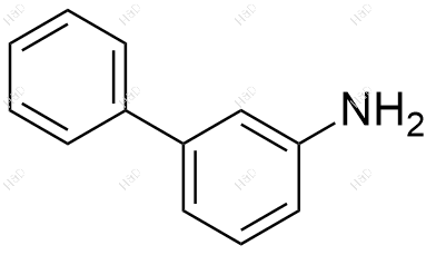 3-氨基联苯化学结构式