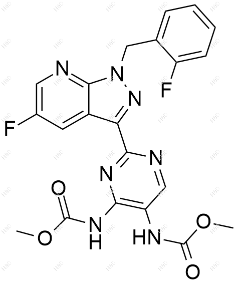 维立西呱杂质72结构式