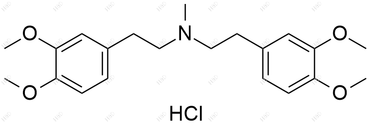 多巴酚丁胺杂质42(盐酸盐)结构式
