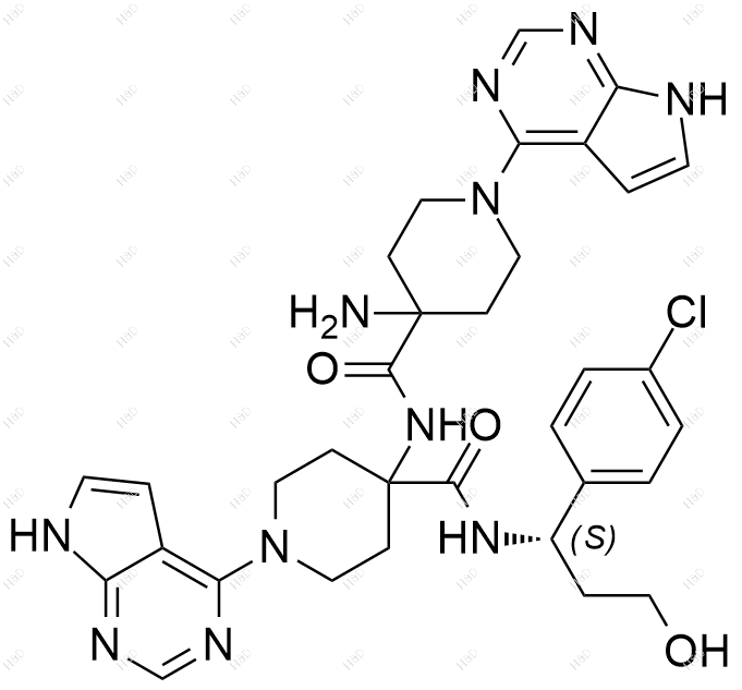 卡帕塞替尼杂质15结构式