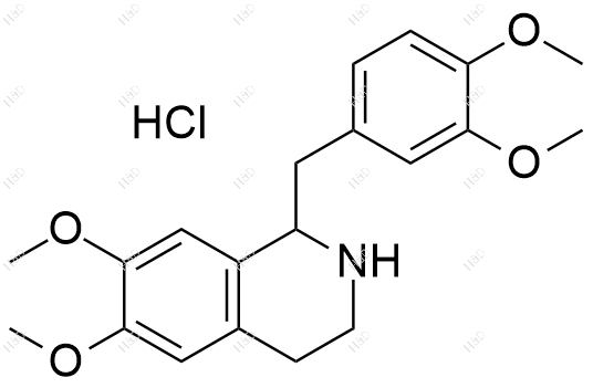 去甲劳丹碱(盐酸盐)化学结构式