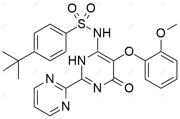 波生坦USP有关物质B结构式