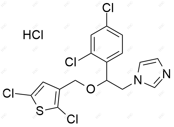 噻康唑EP杂质B(盐酸盐)结构式