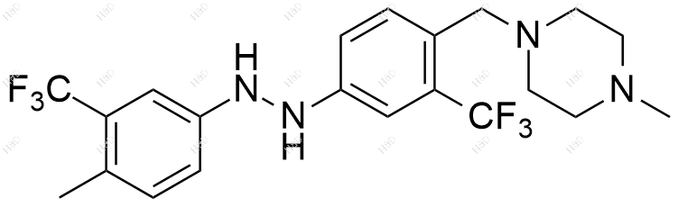 泊那替尼杂质40结构式
