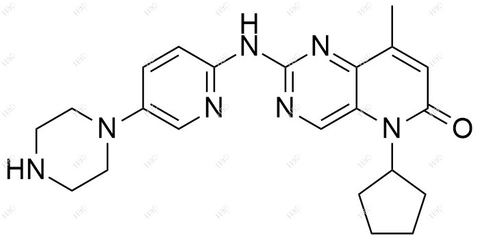 帕布昔利布杂质110结构式