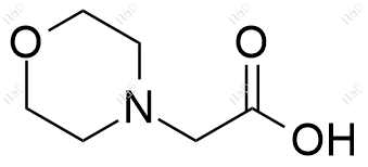 吗啉-4-基乙酸化学结构式