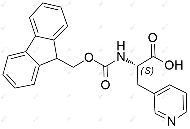 Fmoc-3-Pal-OH结构式