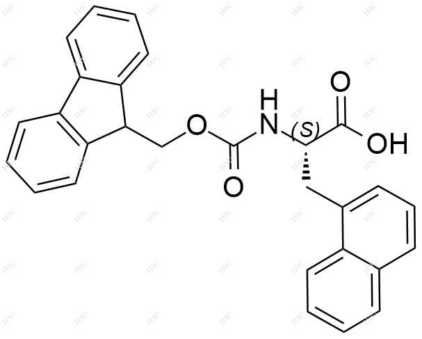 Fmoc-3-(1- Naphthyl)-Ala-OH结构式