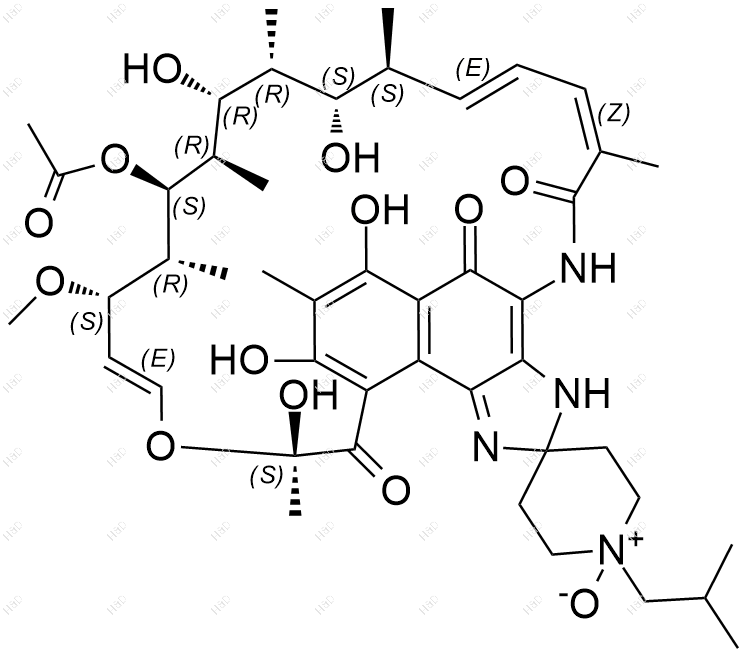 利福布汀杂质21结构式