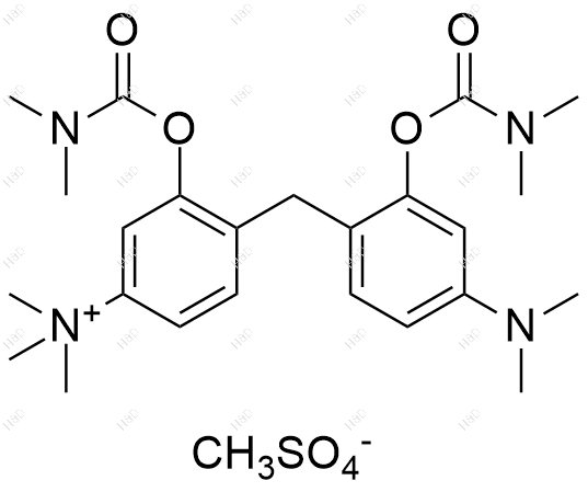 新斯的明杂质15(甲硫酸盐)结构式