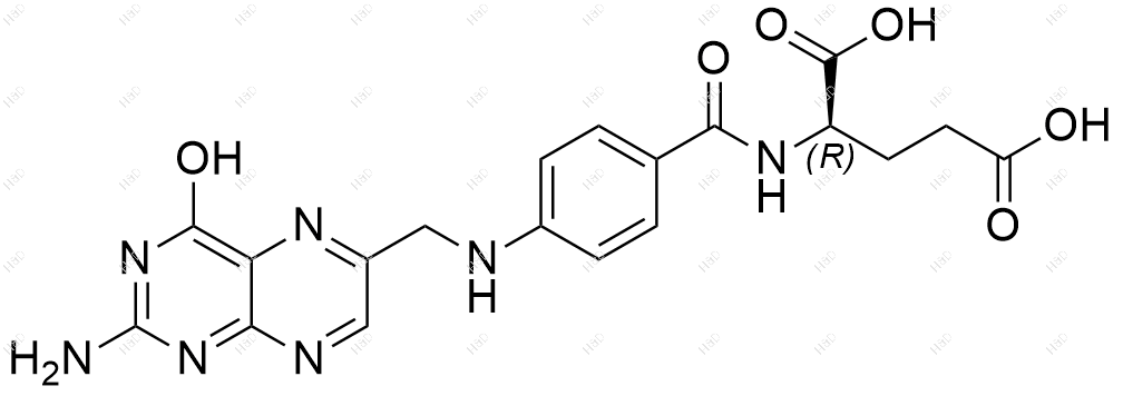 D-叶酸结构式