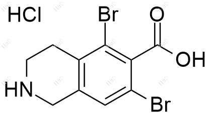 立他司特杂质78(盐酸盐)结构式