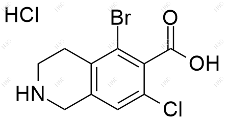 立他司特杂质77(盐酸盐)结构式