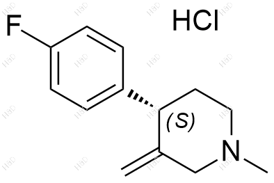 帕罗西汀杂质42(盐酸盐)结构式
