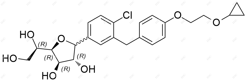 贝沙格列净杂质10结构式