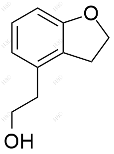 4-羟乙基-2,3-二氢苯并呋喃化学结构式