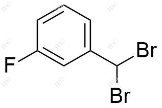 3-氟苯亚甲基溴化学结构式