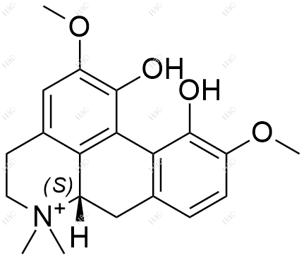 木兰花碱化学结构式